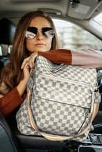 Load image into Gallery viewer, Designer Inspired Gray Chic Backpack
